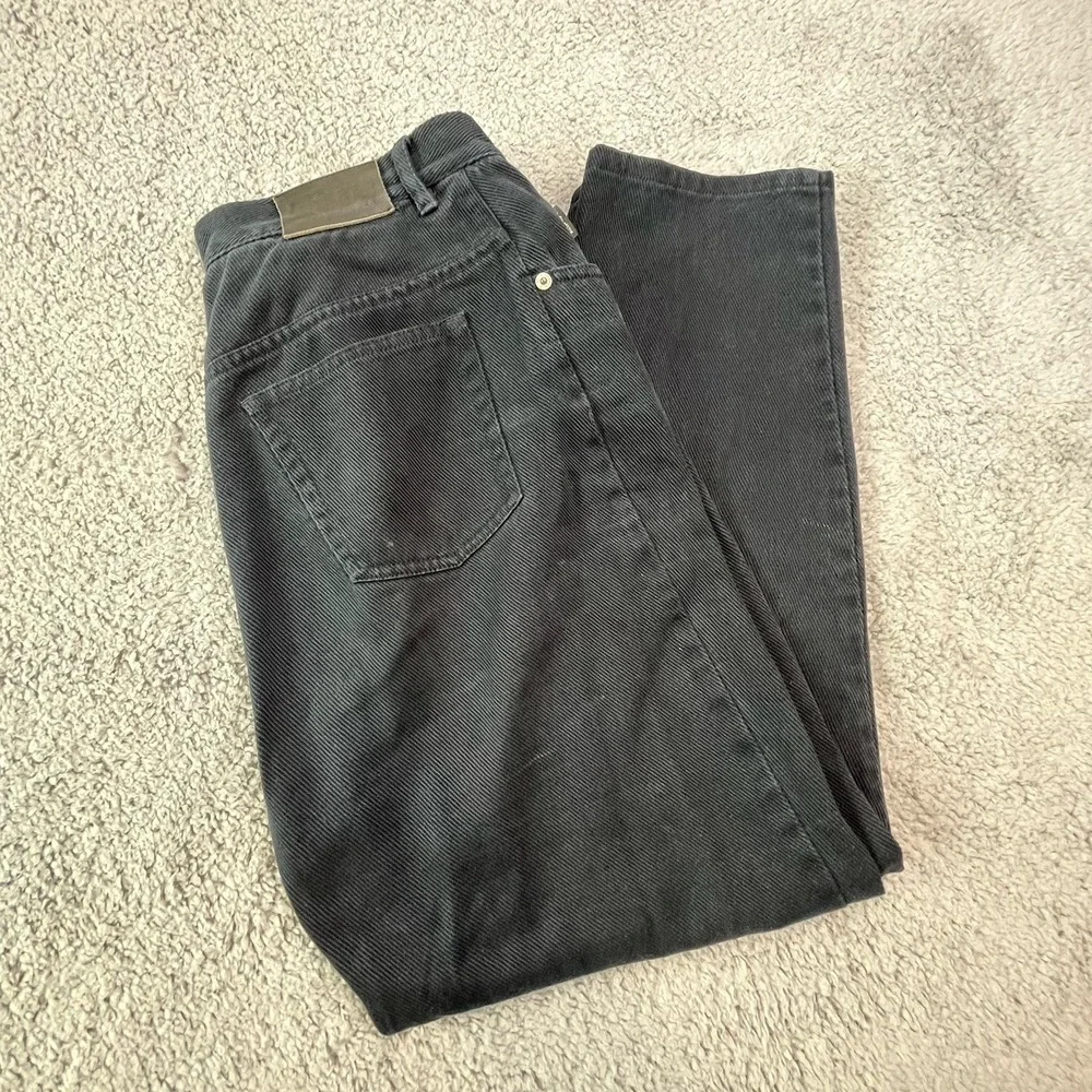 Lauren Ralph Lauren Women's Black Corduroy‎ Straight Leg Pants Mid-Rise Size 10P